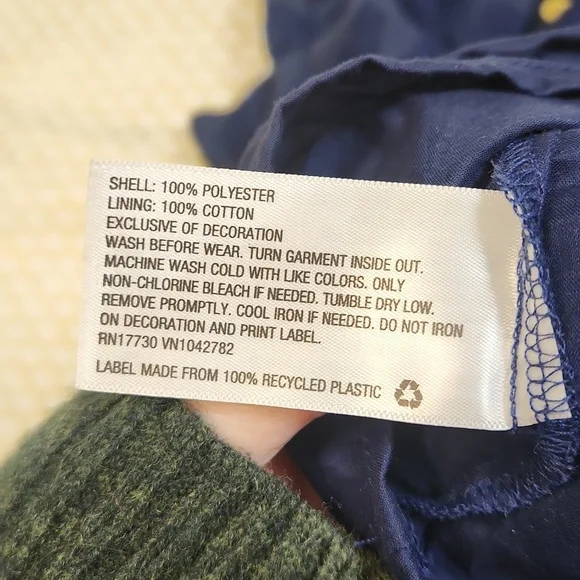 Teared blue heart dress by OshKosh, size 5 - Picture 5 of 5